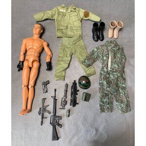 Vintage 1993 M&C Toy Centre 12" Action Figure Military Gear & Accessories